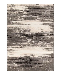 Closeout! Orian Illusions Devonridge Charcoal 5'3" x 7'6" Area Rug