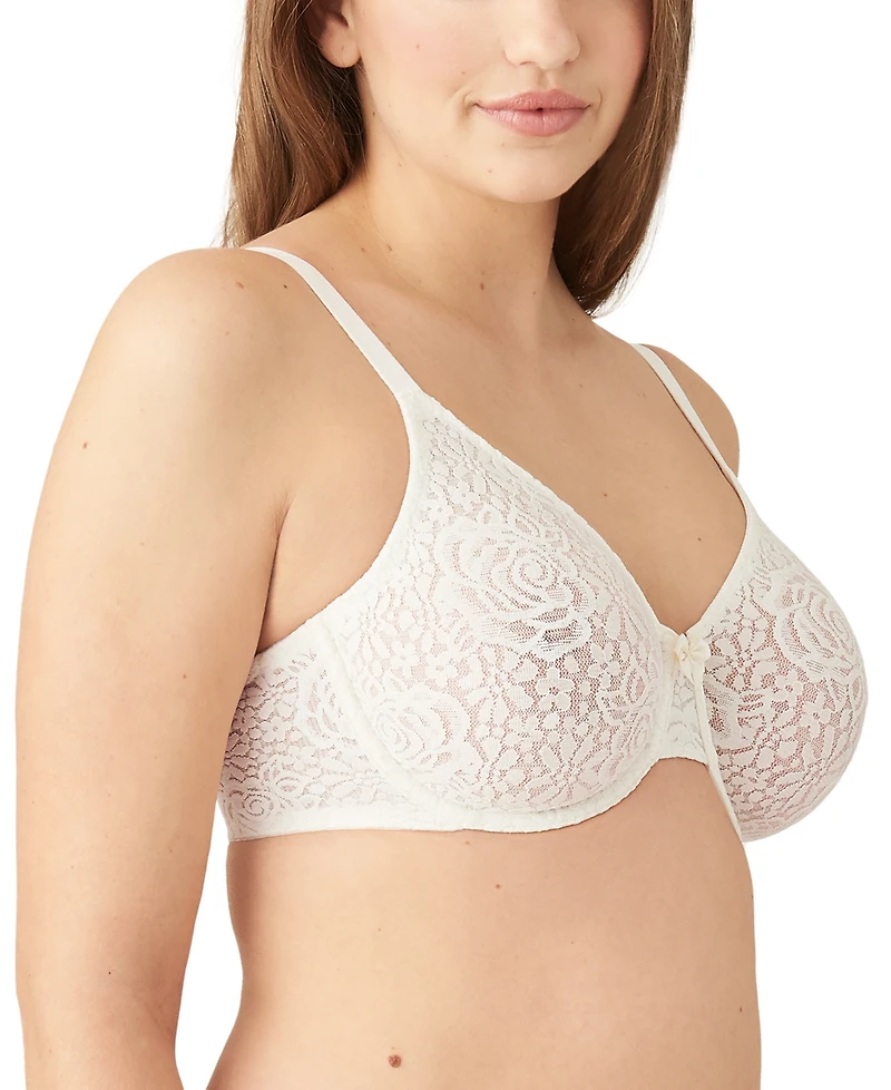 Wacoal Halo Lace Molded Underwire Bra 851205