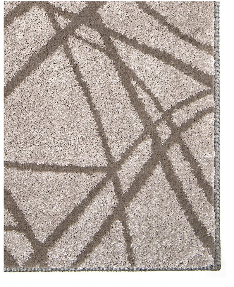 Closeout! Orian Illusions Branches Gray 5'3" x 7'6" Area Rug