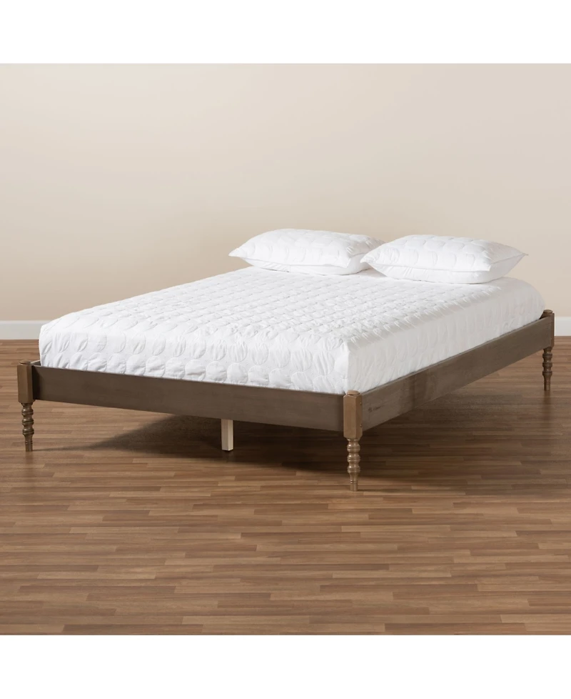 Furniture Cielle French Bohemian Queen Size Bed Frame