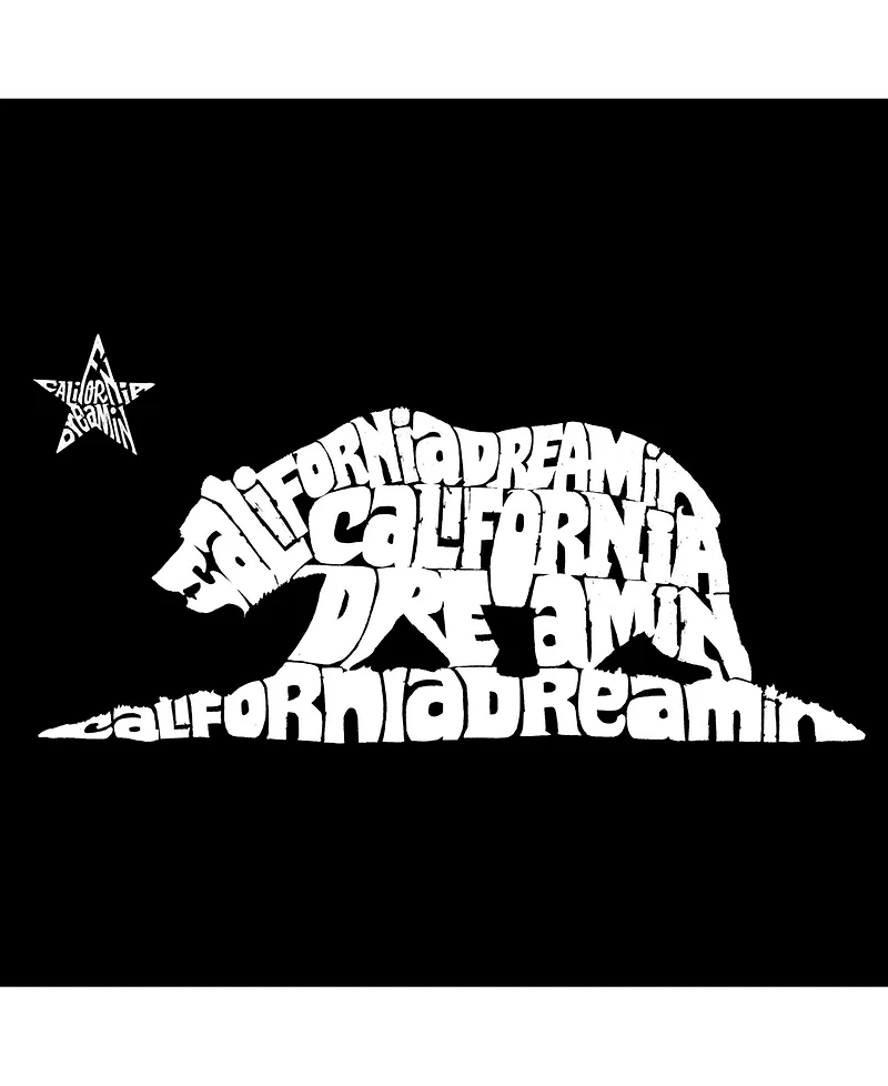 La Pop Art Men's Word - California Dreamin Long Sleeve T-Shirt