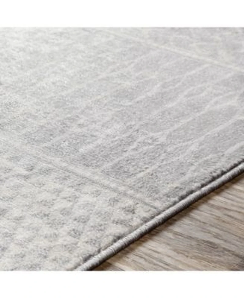 Livabliss Monaco Moc Silver Area Rug