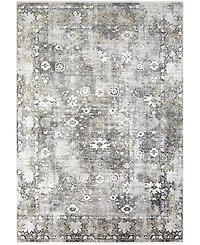 Surya Solar Sor-2308 Charcoal 7'6" x 11'2" Area Rug