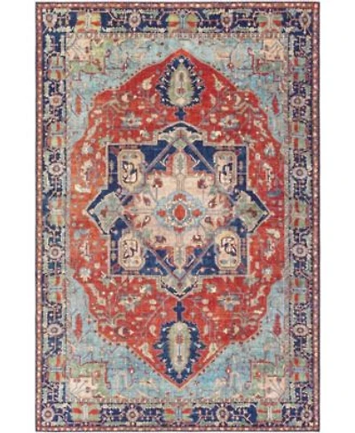 Livabliss Iris Irs Red Area Rug Collection
