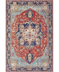 Livabliss Iris Irs Red Area Rug Collection