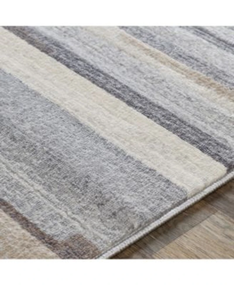 Livabliss Roma Rom Gray Area Rug