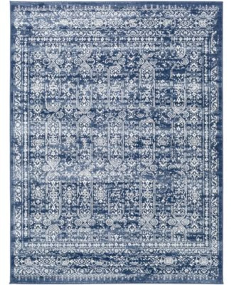 Livabliss Roma Rom 2310 Navy Area Rug