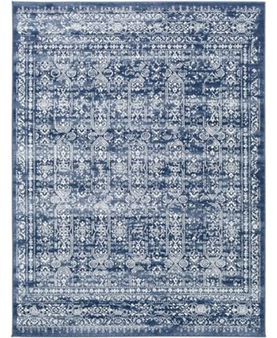 Livabliss Roma Rom 2310 Navy Area Rug