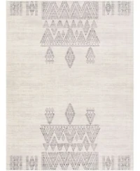 Livabliss Roma Rom 2325 Charcoal Area Rug