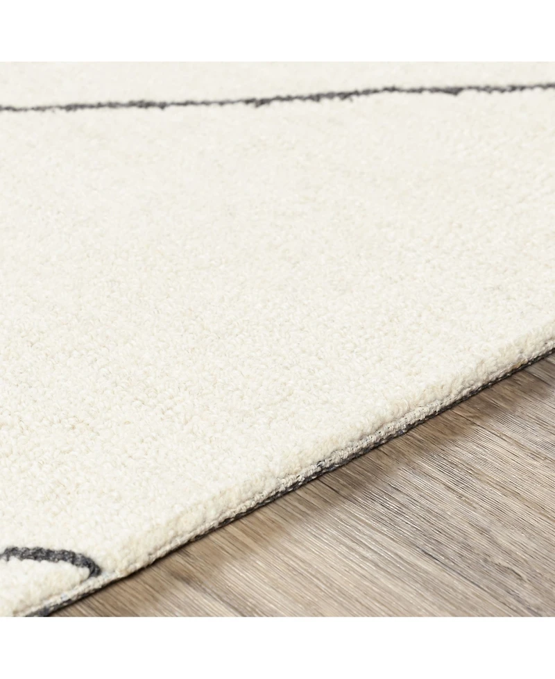 Livabliss Sinop Snp-2304 Black 2' x 3' Area Rug