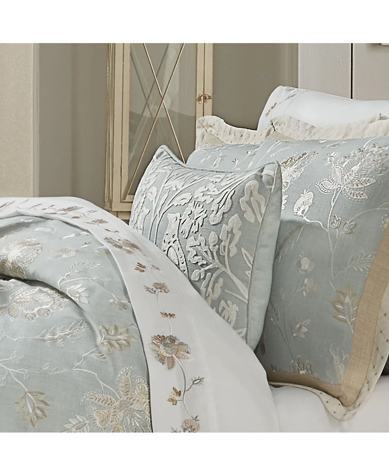 J Queen New York Garden View Decorative Pillow, 18" x 18"