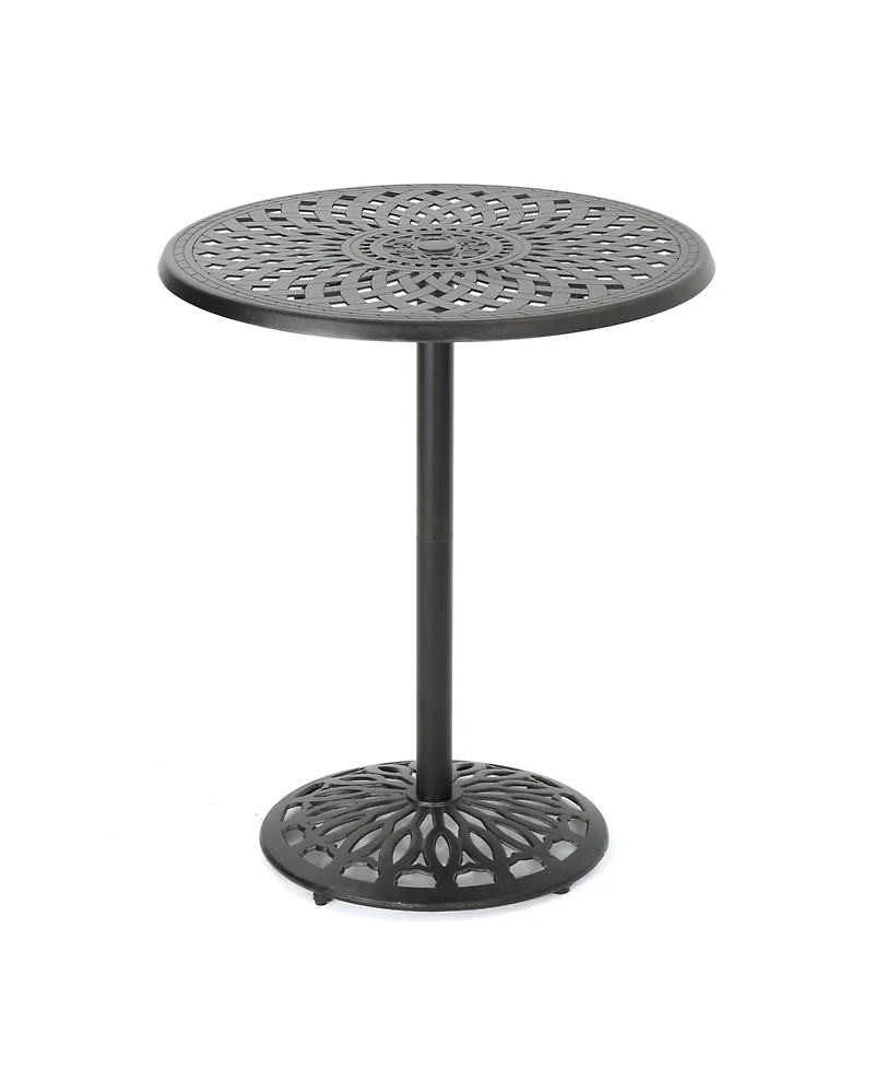 Noble House Arlana Outdoor Cast Bar Table