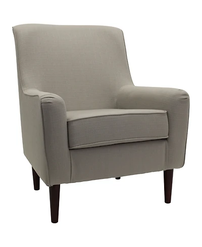 Foxhill Trading Laura Mid-Century Armed Lounge Chair