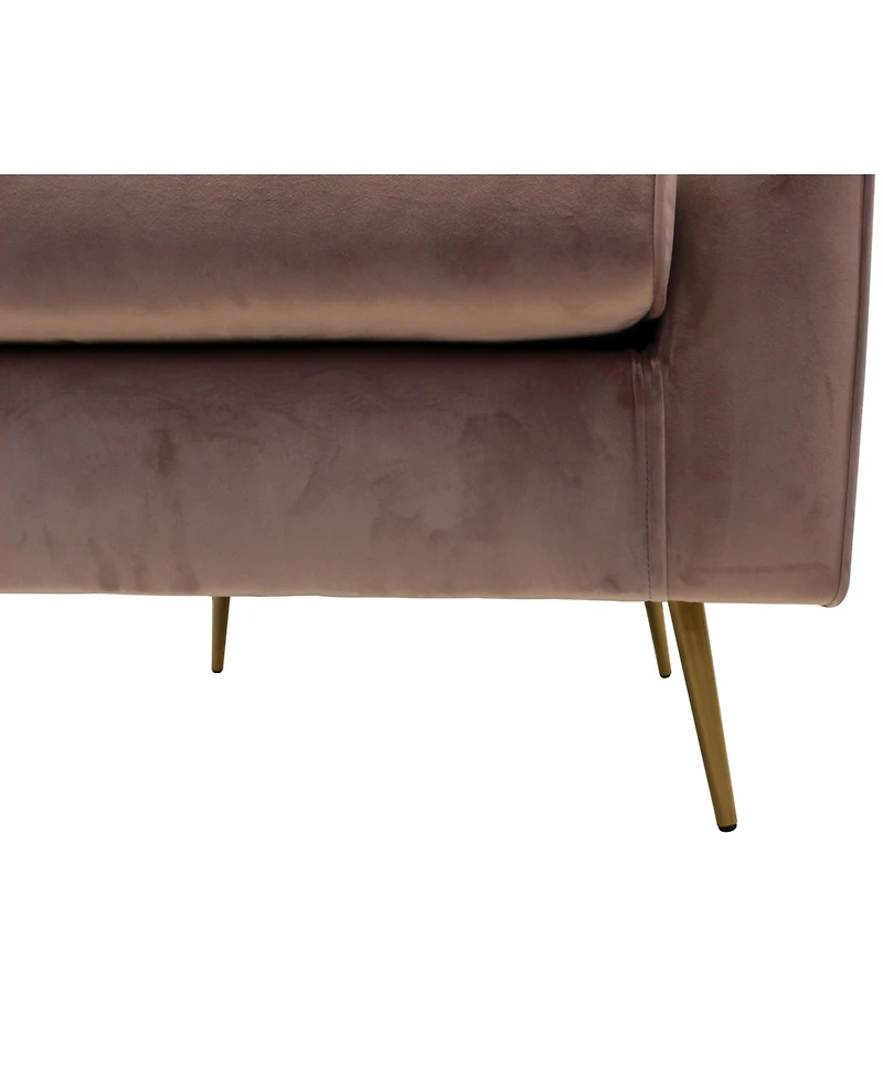 Foxhill Trading Lana Mid-Century Armed Chair