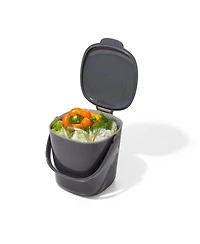 Oxo Easy Clean 0.75 Gallon Compost Bin, Charcoal