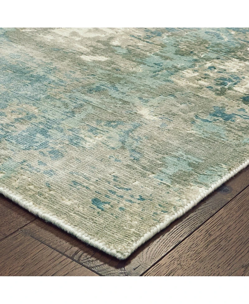 Oriental Weavers Formations Blue 8' x 10' Area Rug