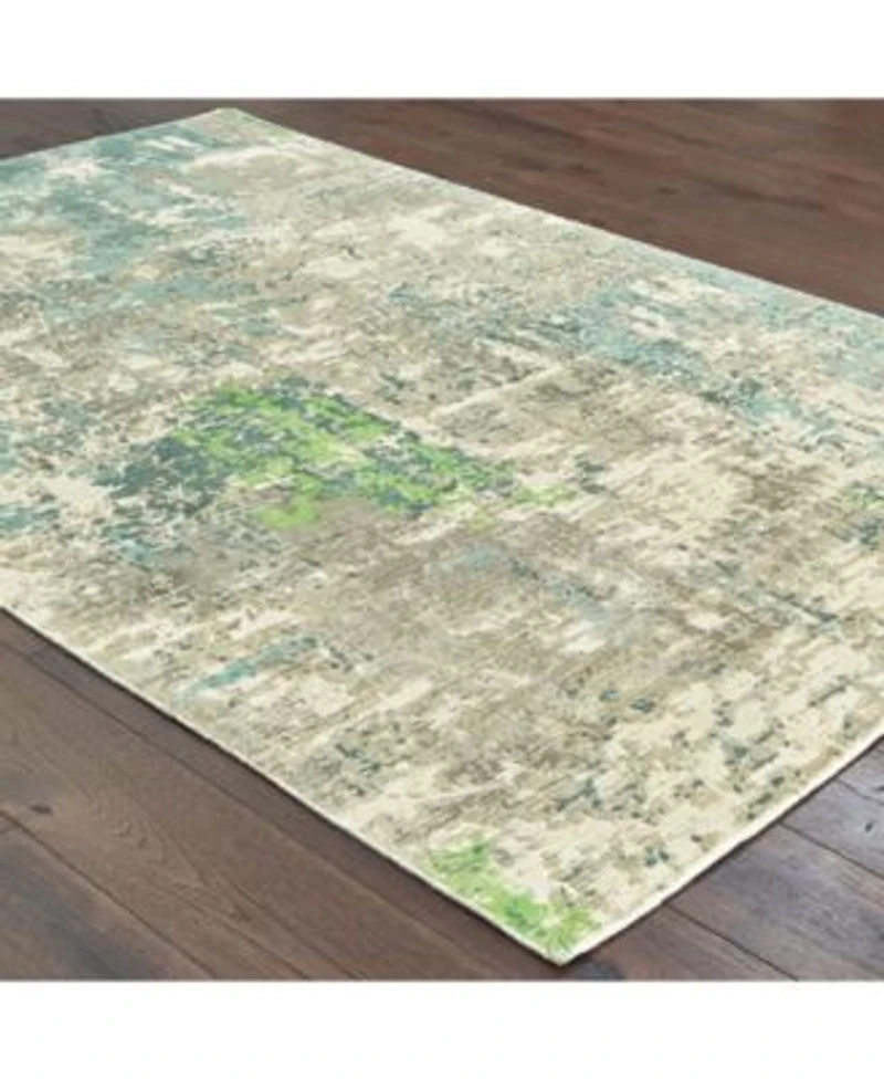 Oriental Weavers Formations 70007 Blue Area Rug