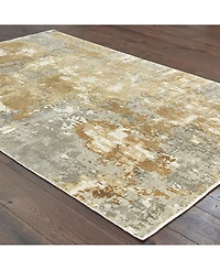 Oriental Weavers Formations 70003 Gray 6' x 9' Area Rug