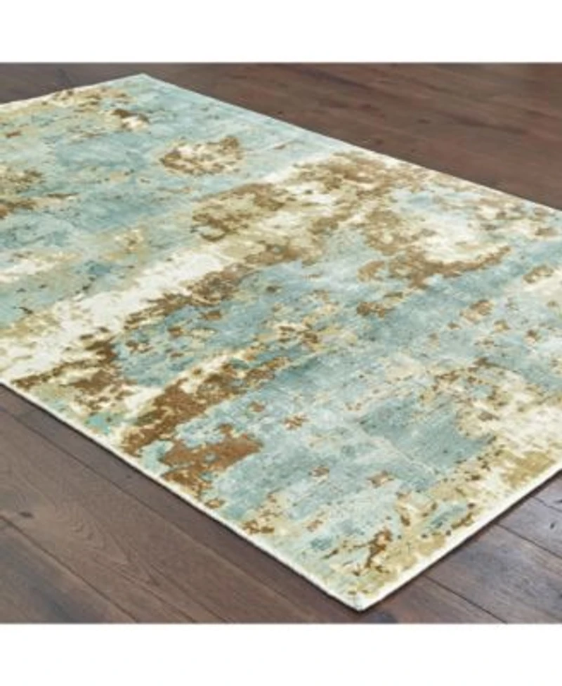 Oriental Weavers Formations Blue Area Rug