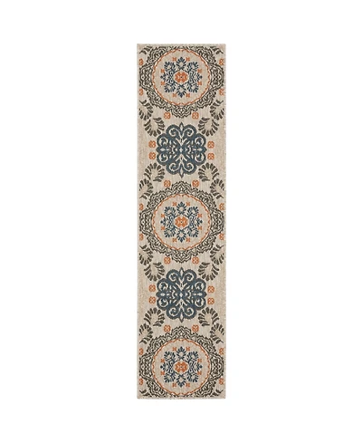 Oriental Weavers Latitude 1903W Gray 1'10" x 7'6" Runner Rug