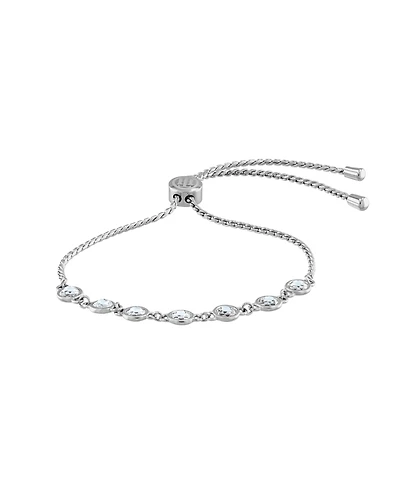 Tommy Hilfiger Women's Silver-Tone Stainless Steel Bracelet