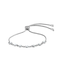 Tommy Hilfiger Women's Silver-Tone Stainless Steel Bracelet