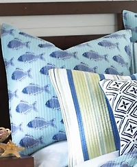 Levtex Bayport Stripe Reversible Quilt Sets