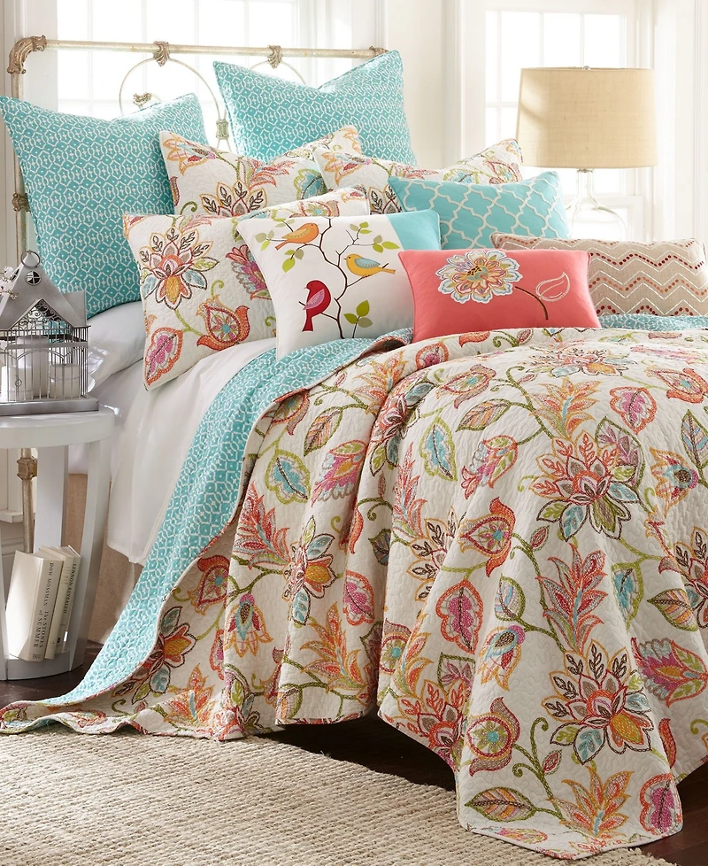Levtex Sophia Geometric 2-Pc. Sham Set, European