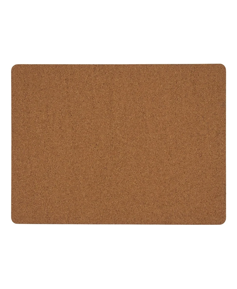 Saro Lifestyle Wood Print Placemat Set of 4