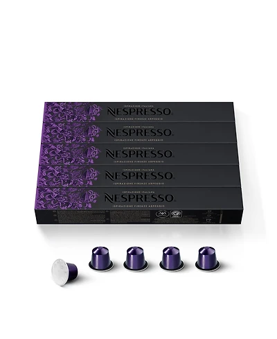 Nespresso Capsules OriginalLine, Ispirazione Firenze Arpeggio, Dark Roast Espresso Coffee, 50-Count Espresso Pods, Brews 1.35 oz