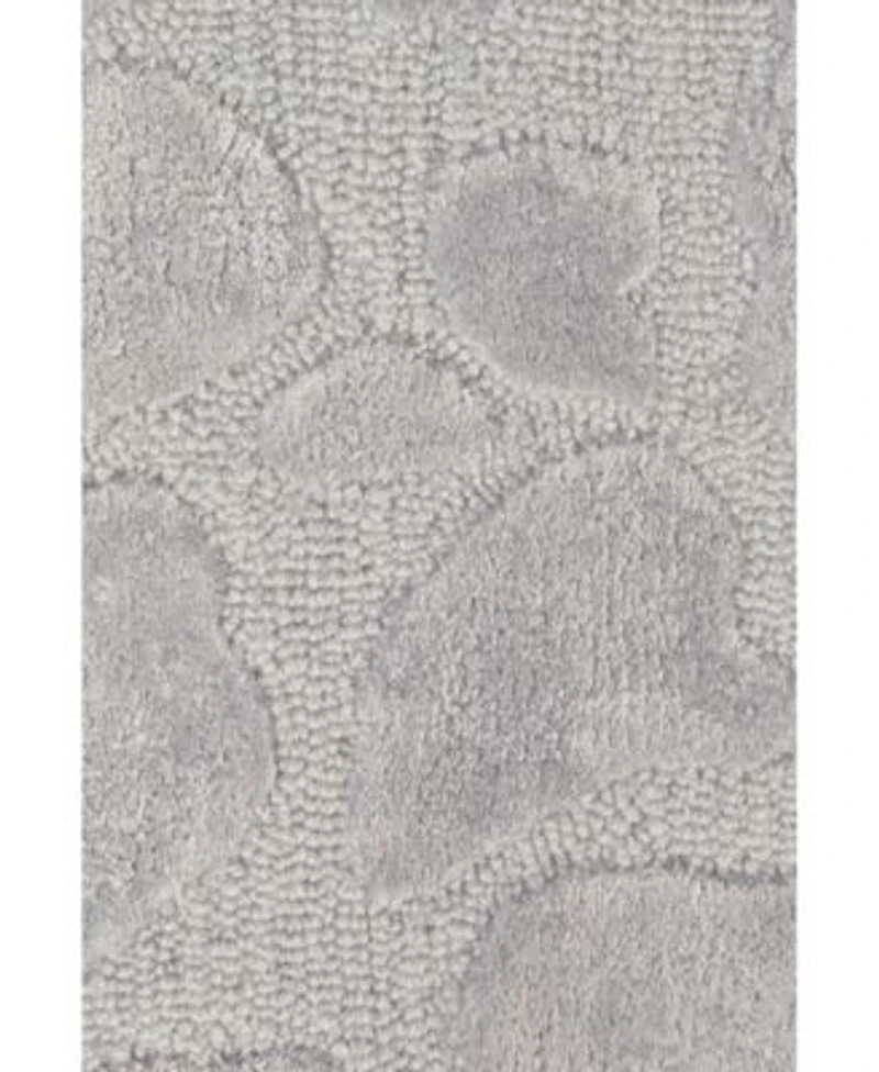 Simply Woven Laila R8629 Silver Area Rug