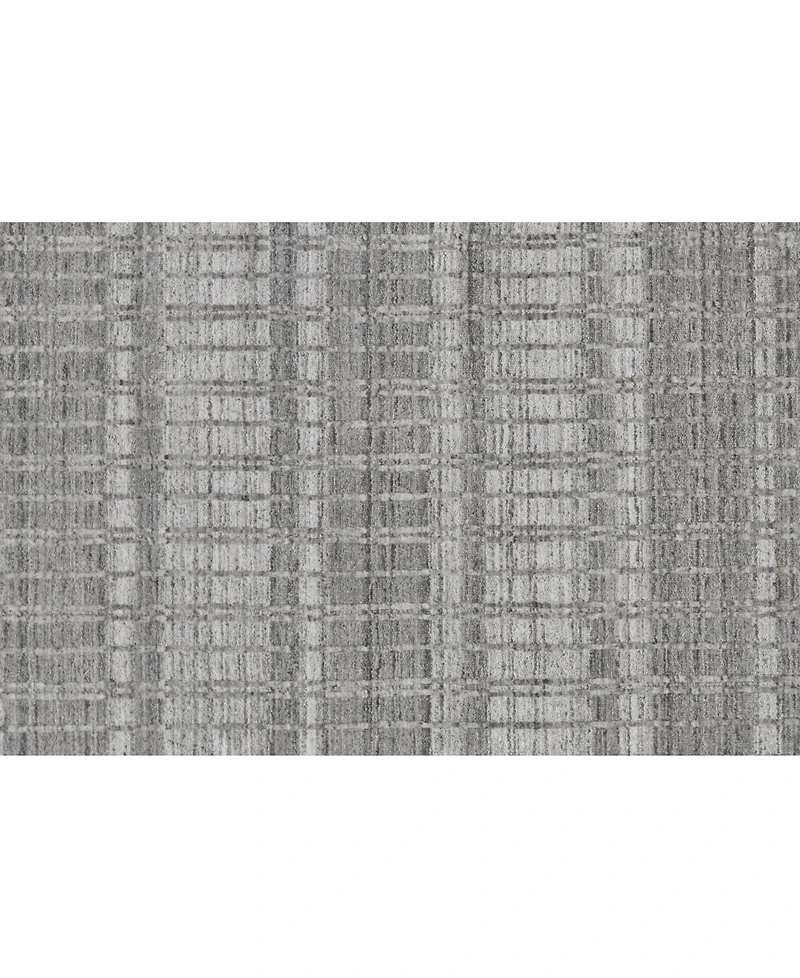 Feizy Odell R6385 Gray 3'6" x 5'6" Area Rug