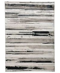 Simply Woven Hadlee R3049 Silver Rug