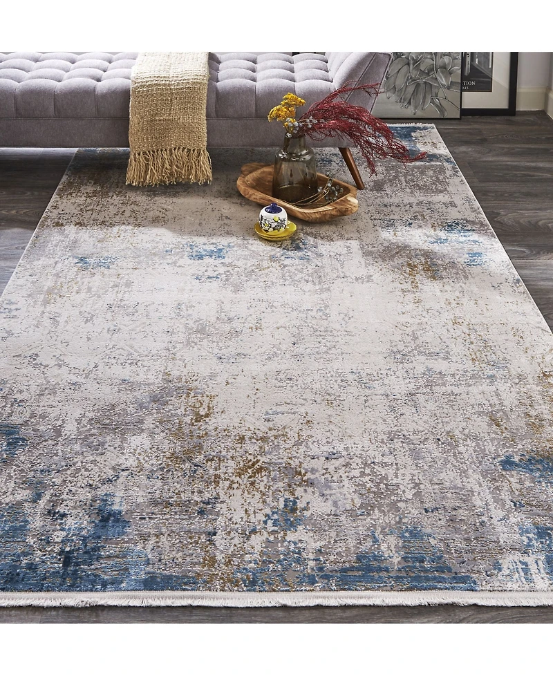 Feizy Cadiz R3889 Ivory 4'10" x 7'10" Area Rug