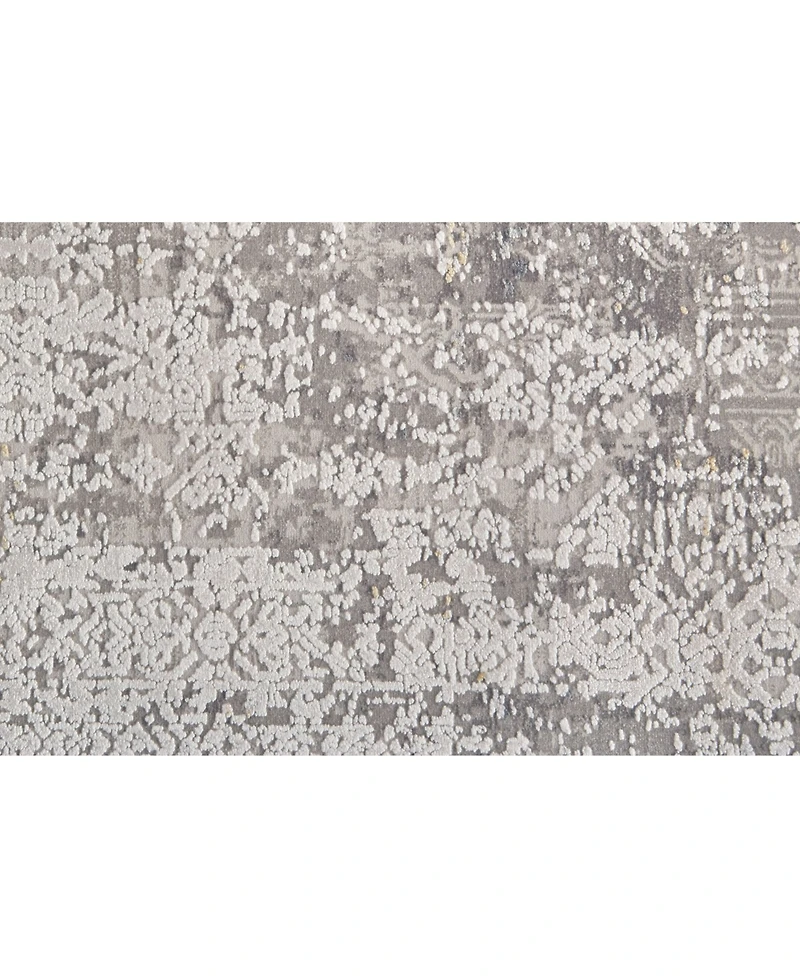 Feizy Cadiz R3892 Gray 2'2" x 3'2" Area Rug