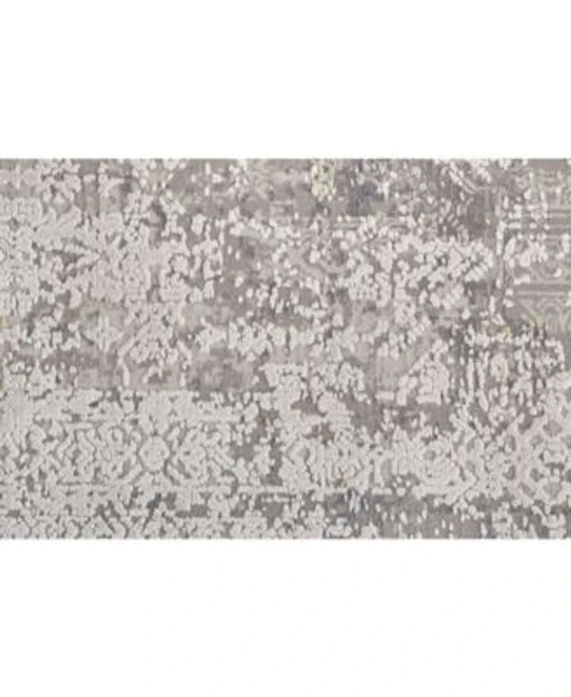 Simply Woven Rayne R3892 Gray Rug