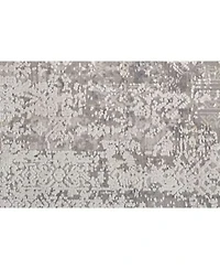 Simply Woven Rayne R3892 Gray Rug