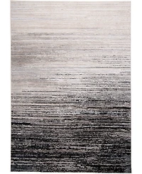 Feizy Micah R3337 Black 6'7" x 9'6" Area Rug