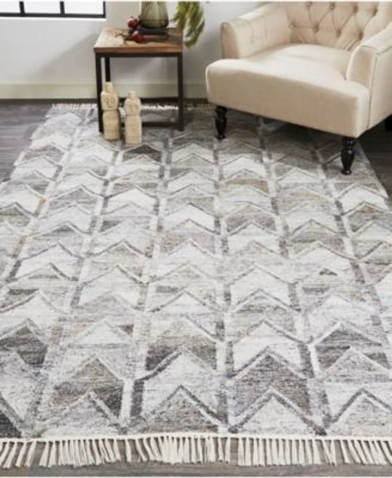 Feizy Londyn R0813 Gray Area Rug