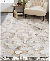 Feizy Londyn R0818 Gray Area Rug