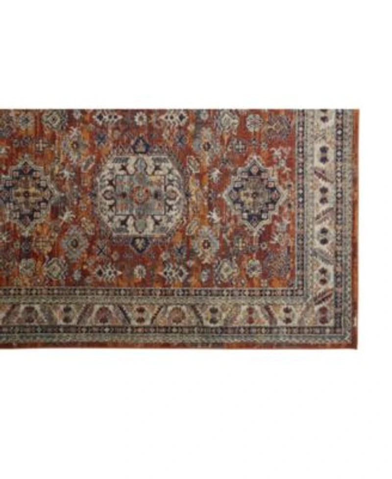 Simply Woven Michaela R3967 Charcoal Area Rug