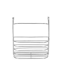 Spectrum Duo Over The Cabinet Towel Bar Basket, Medium