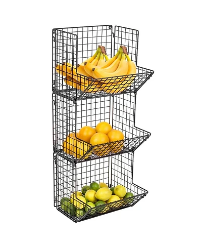 Sorbus 3 Tier Wall Mounted Storage Rack