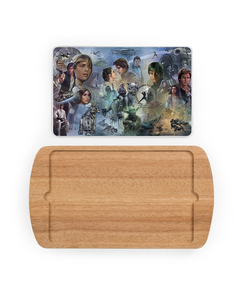 Disney Star Wars Billboard Glass Top Serving Tray