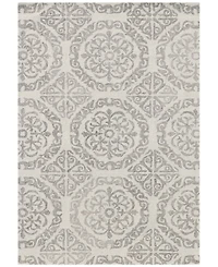 Amer Rugs Boston Bos-22 White 8' x 11' Area Rug