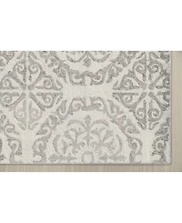 Amer Rugs Boston Bos-22 White 5' x 7'6" Area Rug