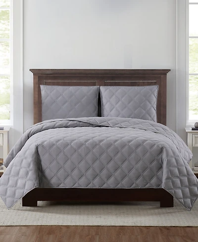 Truly Soft Everyday 3D Puff 3-Pc. Quilt Set, King