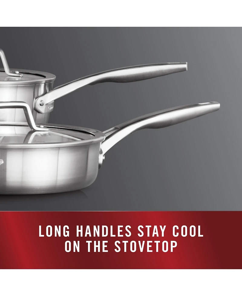 Calphalon Premier Stainless Steel 5-Qt. Saute Pan & Lid