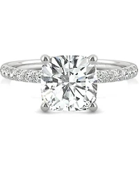 Charles & Colvard Moissanite Engagement Ring (2-5/8 ct. t.w. Dew) in 14k White Gold