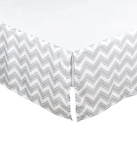 The Peanutshell Elephant Walk 3 Piece Baby Nursery Crib Bedding Set, Quilt, Fitted Crib Sheet, and Dust Ruffle